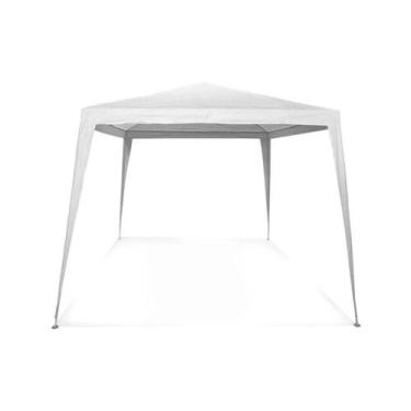 Imagem de Gazebo Base Montavel de Lona Branca Importway, Importway Tenda Gazebo 
