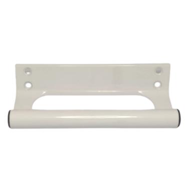 Imagem de Puxador De Aluminio Buzio Porta Portao Correr Branco 145mm