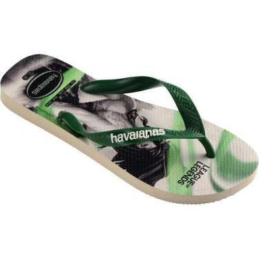 Imagem de Chinelo havaianas licenciado league of legends 37/8 bege pa havaianas