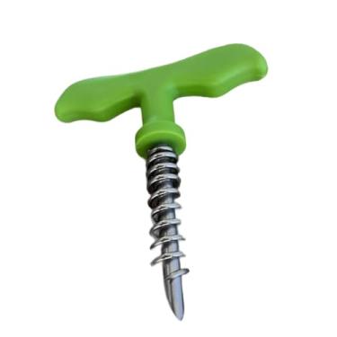 Imagem de IEUDNS Abridor de buraco de coco perfurador fácil de abrir prático de aço inoxidável coco broca ferramenta de abertura de coco para casa