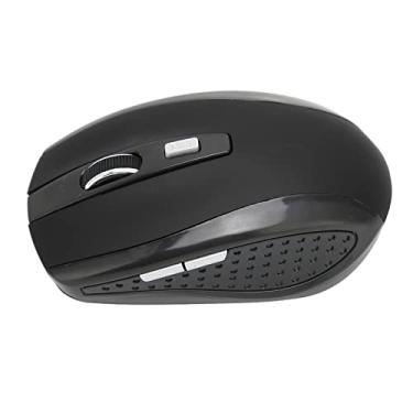 Imagem de Mouse Sem Fio, Mouse Sem Fio para Laptop Mouse Sem Fio 2,4 GHz 3 Níveis DPI Ajustável Ampla Compatibilidade Mini Mouse Sem Fio Mini Textura Fosca Acessórios para Computador (Preto)