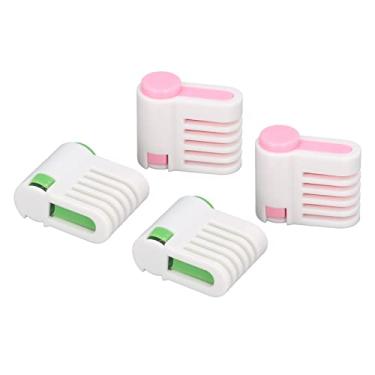 Imagem de Cortador de Pão, Fatiador de Pão de Massa Fermentada Com Camadas Eficazes Fatiador de Pão de 5 Camadas, Cortador Nivelador de Bolo DIY de 4 Unidades, Ferramenta Divisora