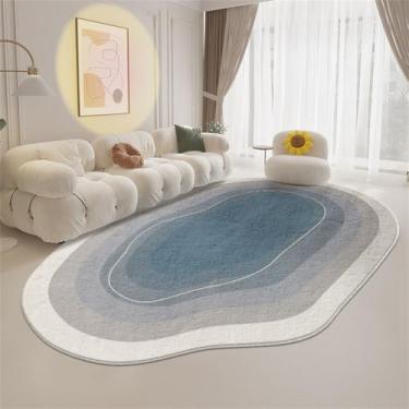 Imagem de HJZSZX Tapete pequeno com sensação de nuvem em forma de fresco para sala de estar, mesa de chá, almofada para sofá, quarto, cama, FYR, sem fiapos, 4,80 x 160 cm (2,6 x 5,25 pés)