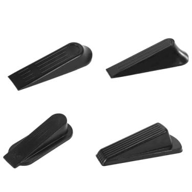 Imagem de Batentes de porta para parte inferior da porta, batentes de porta à prova de vento cunha de borracha para porta de borracha, batentes de cunha de borracha para carpete, porta resistente para pisos de