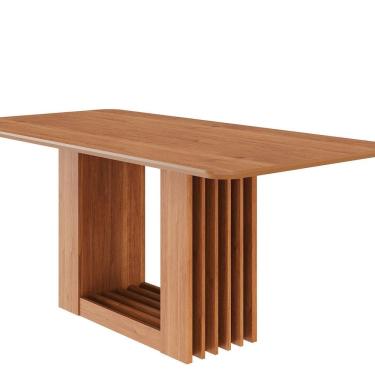 Imagem de Mesa para Sala de Jantar Ariela 180 Cm sem Vidro Cinamomo