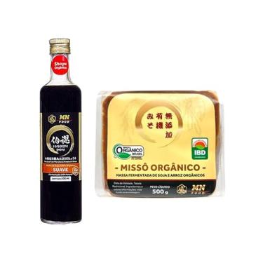 Imagem de Kit Shoyu Suave 500ml e Missô 500g Orgânico MN Food