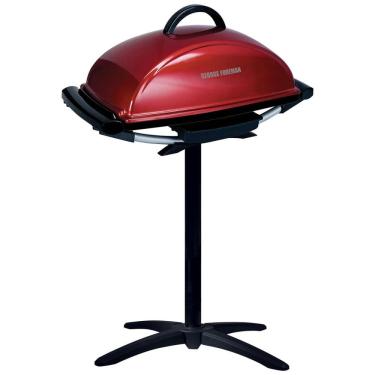 Imagem de Churrasqueira de Metal, Grill, 110v, GEORGE FOREMAN GFO201R, Vermelho