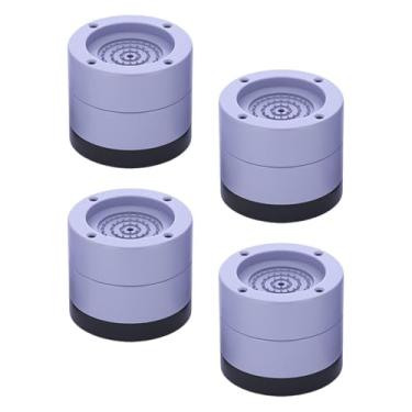 Imagem de DimyFew 4 peças Máquina de lavar almofadas para pés de cama elevadores Risers Risers grossa Risers Non Slip para Mesa Sofá de Grébres, 6cm de Altura