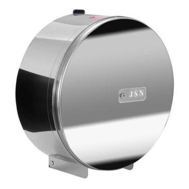 Imagem de Suporte Rolão Para Papel Higienico De 300 A 400M Em Aço Inox