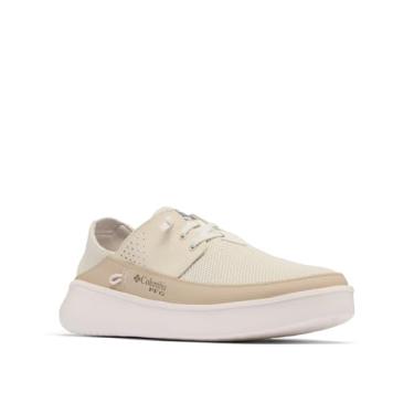 Imagem de Columbia Sapato náutico masculino Boatside Breathe Relaxed PFG, Pedra/fóssil, 41