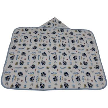 Imagem de Toalha De Banho Bebe Mickey Masculino 70X90Cm Com Touca - Mry, Única, 