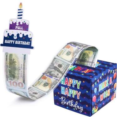 Imagem de Caixa de Dinheiro Meiidoshine para Aniversário - com Cartão Desejável