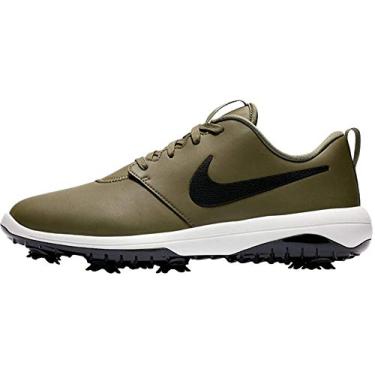 Imagem de T nis de golfe masculino Nike Roshe G Tour, Medium Olive/Black/Summit White/Black, 10