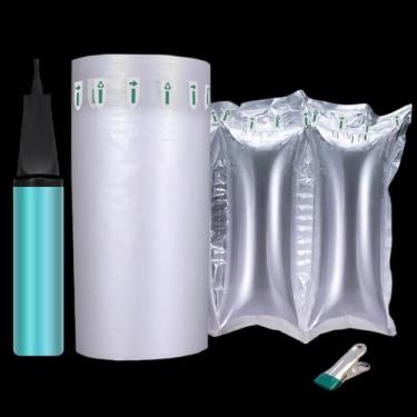 Imagem de XIISVINT Almofadas De Ar Para Embalagem De 400 Unidades Para Enchimento De Caixas De Suprimentos De Remessa Alternativa Para Embalagem De Amendoim, Enchimentos De Bolsa Para Tamanho 4,72" X 9,84", F