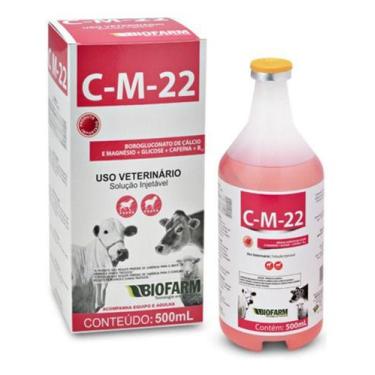 Imagem de C-M-22 Fr 500 Ml - Biofarm ( Glicose + Cafeína + B12)