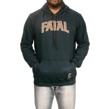Imagem de Blusa De Moletom Fatal Surf Fechado Masculina Velvet C/capuz-Masculino