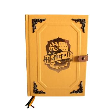 Imagem de Caderno Feito à Mão Grimório Harry Potter - Lufa Lufa Hufflepuff A5 200 Folhas