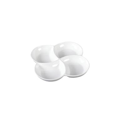 Imagem de Prato de mesa branco, prato de lanche de porcelana multi-grade - 481-8,5 (777005)