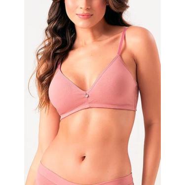 Imagem de Sutiã Top Econfort ST 05 0023 Bojo Flex Algodão T. P/GG, GG, 0125, Blu