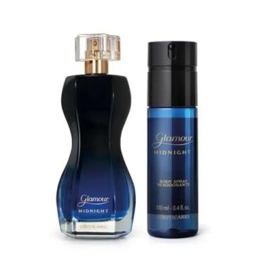 Imagem de Kit Glamour Midnight: Desodorante Colônia 75ml + Body Spray 100ml - Ma