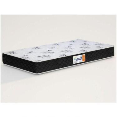 Imagem de Colchão Solteiro Gazin 0,78x1,88x14 Preto Com Branco