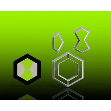 Imagem de Cortador Ben 10 Omnitrix Mod 1 Modular Tamanho 6cm