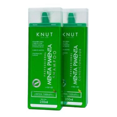 Imagem de Kit Menta Pimenta Shampoo 250ml + Condicionador 250ml Knut 