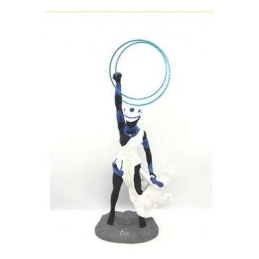 Imagem de Imagem Orixa Oyá Tempo Logunan Escultura Resina Estatua 25cm - Lua Mis