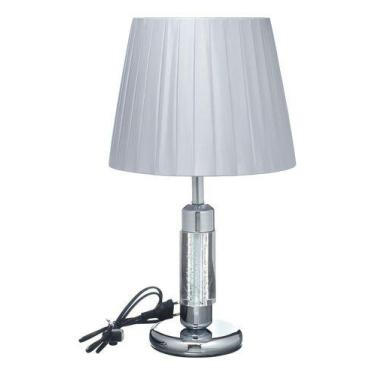 Imagem de Abajur Luminária De Mesa Led Decorativo Ambiente Quarto 900 - PGB, Pra