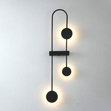 Imagem de Aplique de parede Wall ng, candeeiro de parede LED de 18 W, abajur acrílico, candeeiro de parede moderno, luzes geométricas de lavagem de parede, montagem embutida para interiores, quarto g, quarto