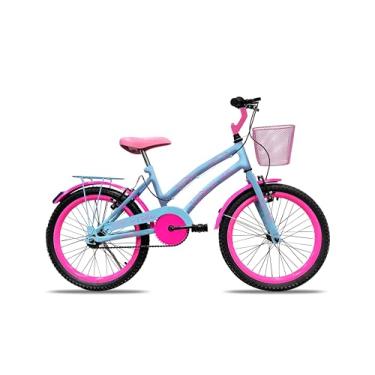 Imagem de Colli Bike, Bicicleta Celina, Aro 20 Aero 36 Raias, Freios V-Brake Nylon Dianteiro e Traseiro, Suporte de Guidão Down Hill Aço, Cestinha, Paralama Dianteiro e Traseiro, Bagageiro, Descanso Lateral