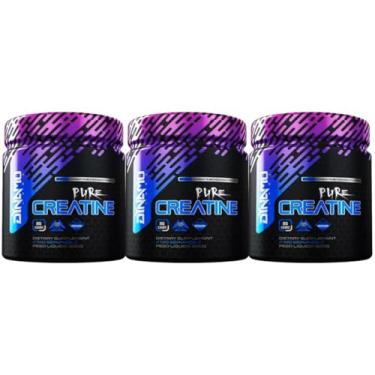 Imagem de Kit 3x Creatina Monohidratada - Pote 300g Dynamo Labz - Oferta