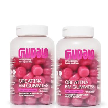 Imagem de Kit 2un Guday Creatina Em Gummies SaborFrutas Vermelhas 60 Gomas Cada Pote