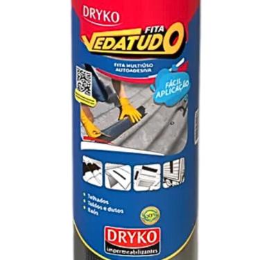 Imagem de Fita Autoadesiva Asfáltica Vedatudo 90 cm x 10 Metros DRYKO