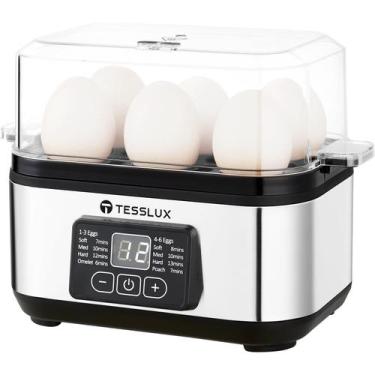 Imagem de Fogão elétrico para ovos Tesslux 6 Egg Capacity para vários usos