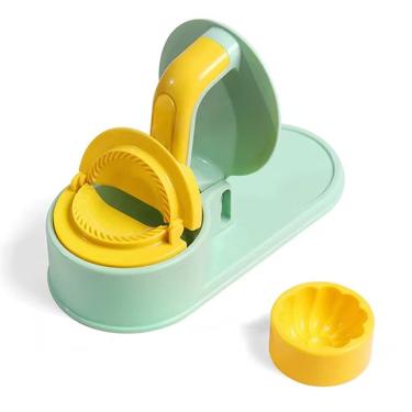 Imagem de Maquina de Modelar Pastel Ravioli Molde Bolinho Gyoza Massa Casa Cozinha Restaurante Lanchonete Preparo Lanche Refeiçao