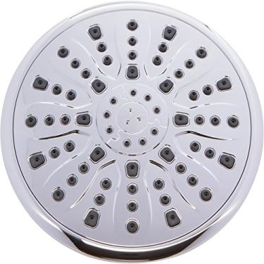 Imagem de Chuveiro de chuveiro de luxo para banheiro – Chuveiro grande de 22,8 cm com grandes cachoeiras e chuveiros de chuva, 2,5 GPM – Cromado