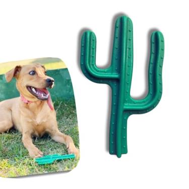 Imagem de Kumpel Mordedor de Nylon para Cães, Formato de Cacto, Verde