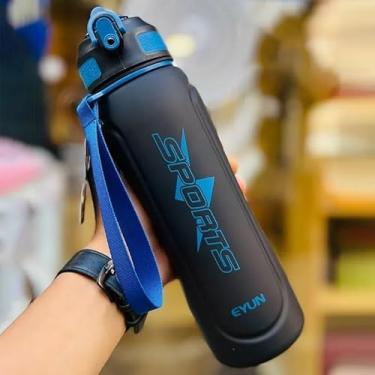 Imagem de Garrafa Squeeze de Plastico Colorida - 1LT