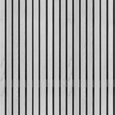 Imagem de Papel De Parede 12m Adesivo Ripas De Madeira Branco