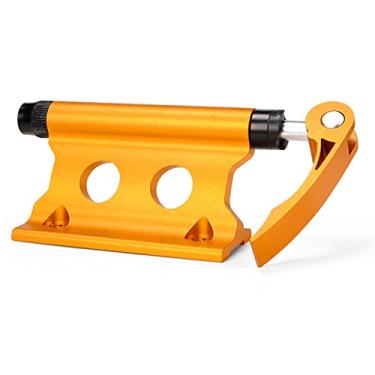 Imagem de Bicicleta Forek Mount Mount Rapleling Aluminum Alloy Str Bea Car Roof Bike Block Fork Mount Aries Ycle Áries (Um tamanho)