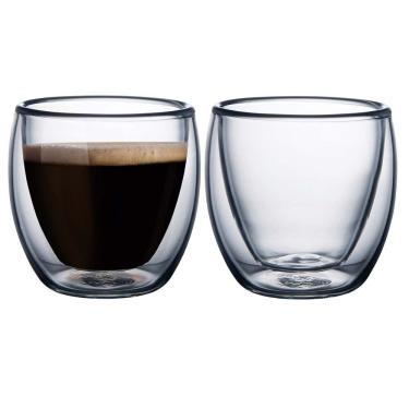 Imagem de Conjunto De Xícaras Para Café Tramontina 64760400 - 2 Peças Transparente