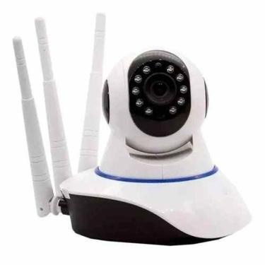 Imagem de Camera Cftv Ip Robo 11 Leds Ir Cut 1 3m 1 4 3 Antenas 720p