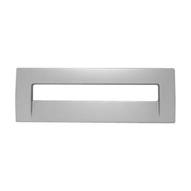 Imagem de Puxador Plástico Cromo Fosco Linha Master 128 mm 309 Gecele