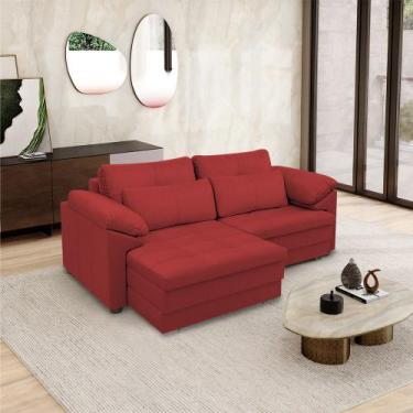 Imagem de Sofá Retrátil Elétrico Sala de Estar Nolan Bipartido 250cm Conforto Pr