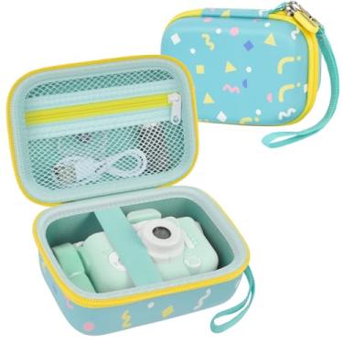 Imagem de ANKHOH Estojo Para Câmera Infantil Goopow/Mgaolo/Cimelr/Seckton/Ozmi/Dylanto, Suporte Organizador Armazenamento De Brinquedos Digitais E Filmadoras - Verde (Somente Caixa)