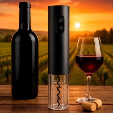 Imagem de Abridor De Vinho Automático Fácil De Usar No Dia A Dia - Relet
