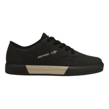Imagem de Tenis Mormaii Urban Smash Original Skate Casual Masculino, Preto, Marr
