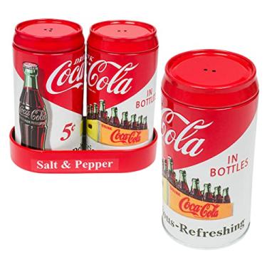 Imagem de Coca Cola Salt & Pepper Metal no suporte