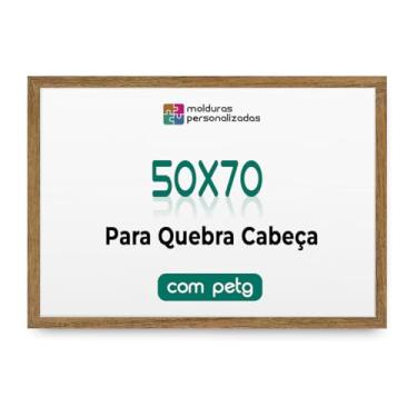 Imagem de Moldura 50X70 para Quebra Cabeça Grow Puzzle de 1000 Peças com Proteção Petg (Cru)